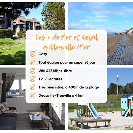 Mer Et Soleil A Blonville Sur Mer/ Deauville Exterior foto